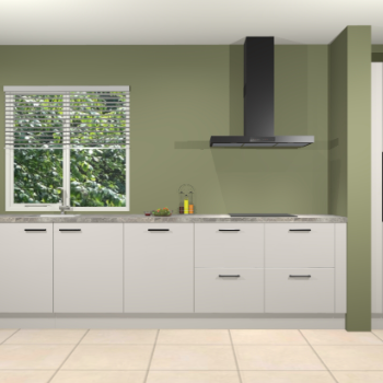 Zijdegrijze keuken Elzas 40540