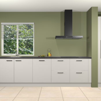 Zijdegrijze keuken Elzas 40552