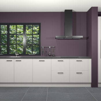 Zijdegrijze keuken Elzas 40553