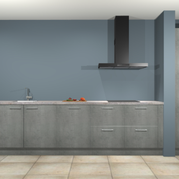 Beton parelgrijs keuken Elzas 40700