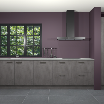 Beton antraciet keuken Elzas 40749