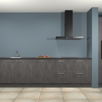 Beton antraciet keuken Elzas 40769