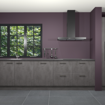 Beton antraciet keuken Elzas 40773