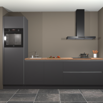 Onyxgrijs greeploze keuken Belize 40938