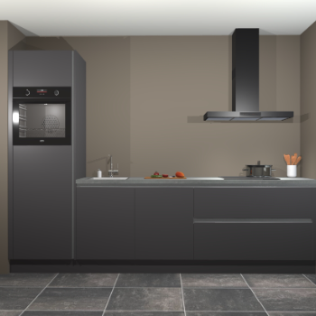 Onyxgrijs greeploze keuken Belize 40944