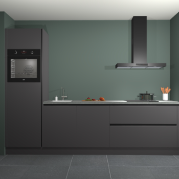 Onyxgrijs greeploze keuken Belize 40947