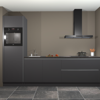 Onyxgrijs greeploze keuken Belize 40950