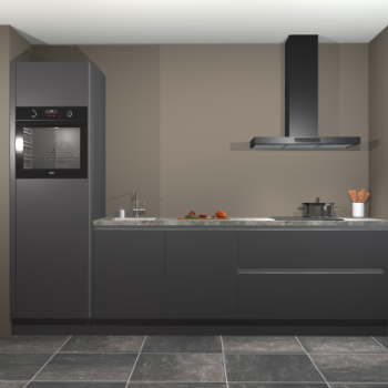 Onyxgrijs greeploze keuken Belize 40956