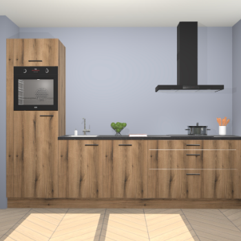 Gouden eiken keuken Belize 41407