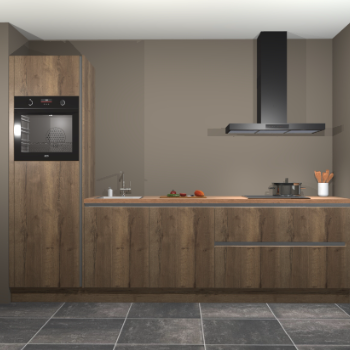 Chocolade eiken greeploze keuken Belize 41441