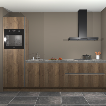 Chocolade eiken greeploze keuken Belize 41459