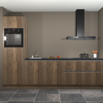 Chocolade eiken greeploze keuken Belize 41471