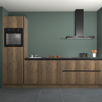 Chocolade eiken greeploze keuken Belize 41474