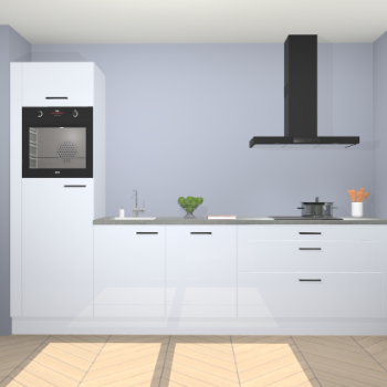 Sneeuwwitte hoogglans keuken Belize 41488