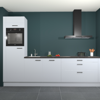 Sneeuwwitte hoogglans keuken Belize 41495