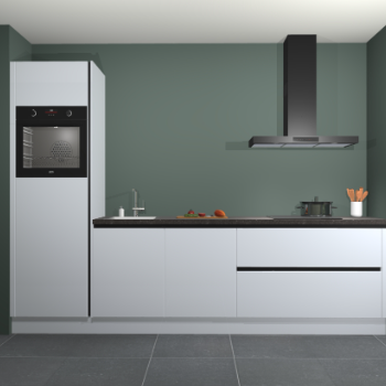 Sneeuwwitte hoogglans greeploze keuken Belize 41496