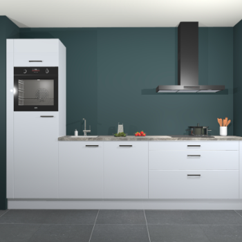 Sneeuwwitte hoogglans keuken Belize 41501