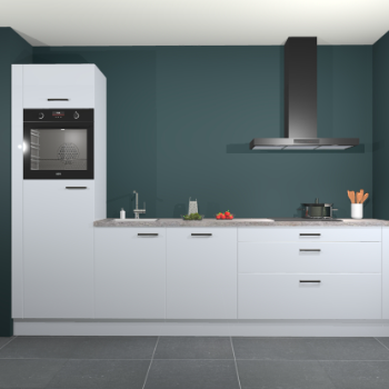 Sneeuwwitte hoogglans keuken Belize 41507