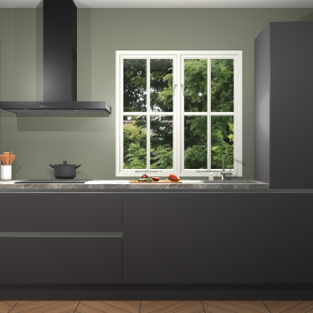 Onyxgrijze Greeploze keuken Taranto 39152