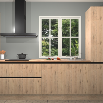 Madera Natuur Greeploze keuken Taranto 39210