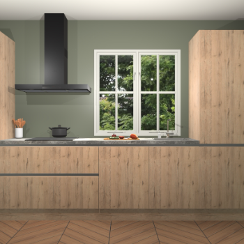 Madera Natuur Greeploze keuken Taranto 39264