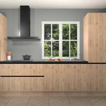 Madera Natuur Greeploze keuken Taranto 39279