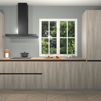 Vuren Greeploze keuken Taranto 39518