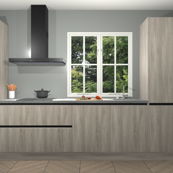 Vuren Greeploze keuken Taranto 39524