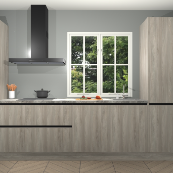 Vuren Greeploze keuken Taranto 39538