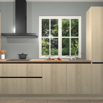 Vuren Greeploze keuken Taranto 39697