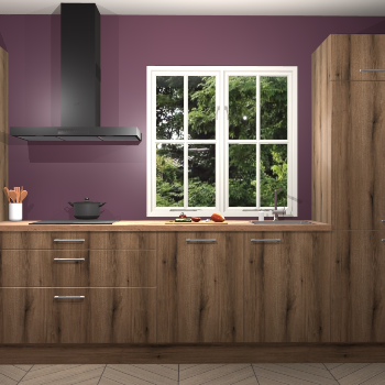 Goud Eiken keuken Taranto 39875