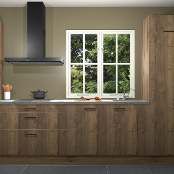 Goud Eiken keuken Taranto 39886