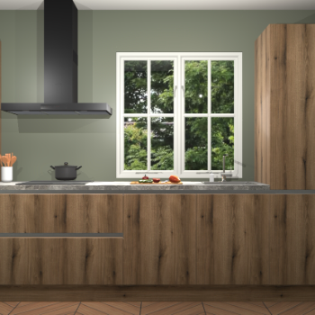 Goud Eiken Greeploze keuken Taranto 39896