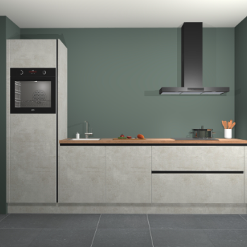 Beton opaal greeploze keuken Belize 41761