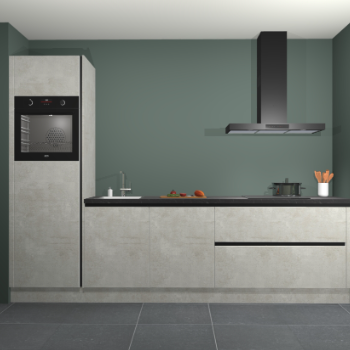 Beton opaal greeploze keuken Belize 41791