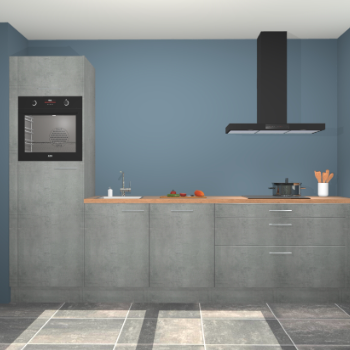 Beton parelgrijs keuken Belize 41792