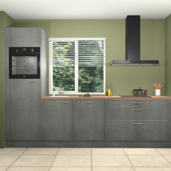 Beton parelgrijs keuken Belize 41793