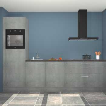 Beton parelgrijs keuken Belize 41804