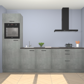 Beton parelgrijs keuken Belize 41807