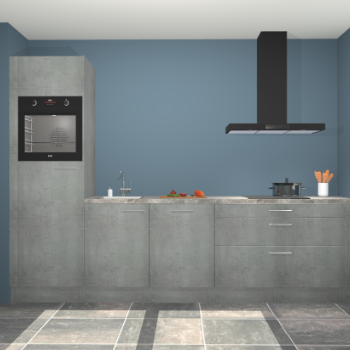 Beton parelgrijs keuken Belize 41810