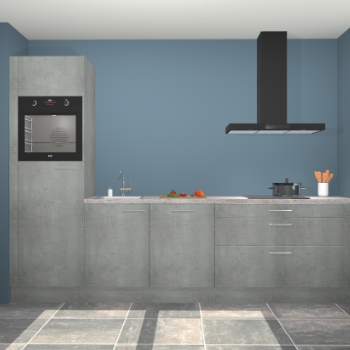 Beton parelgrijs keuken Belize 41816