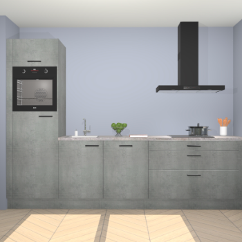 Beton parelgrijs keuken Belize 41819