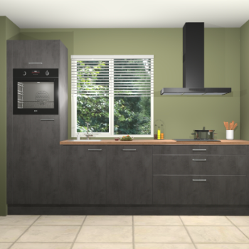 Beton antraciet keuken Belize 41830