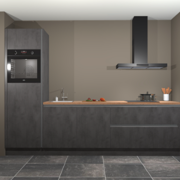 Beton antraciet greeploze keuken Belize 41831