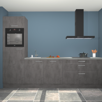 Beton antraciet keuken Belize 41836