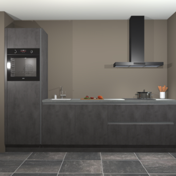 Beton antraciet greeploze keuken Belize 41838