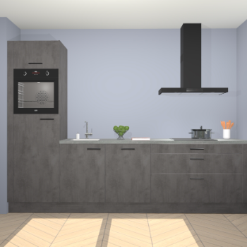 Beton antraciet keuken Belize 41839