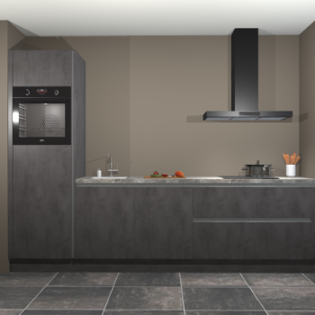 Beton antraciet greeploze keuken Belize 41850