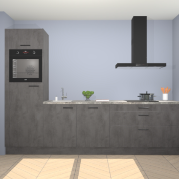 Beton antraciet keuken Belize 41851