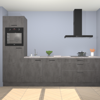 Beton antraciet keuken Belize 41857